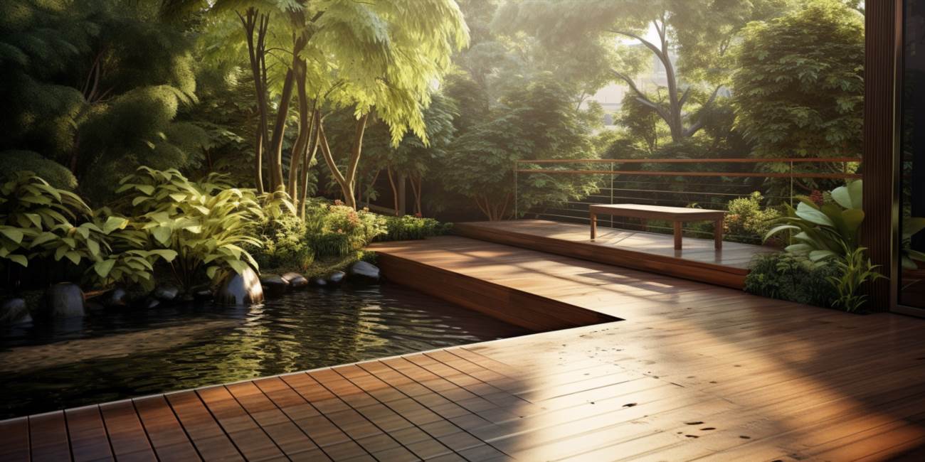 Modele terase în apă: o opțiune eleganta pentru spații exterioare